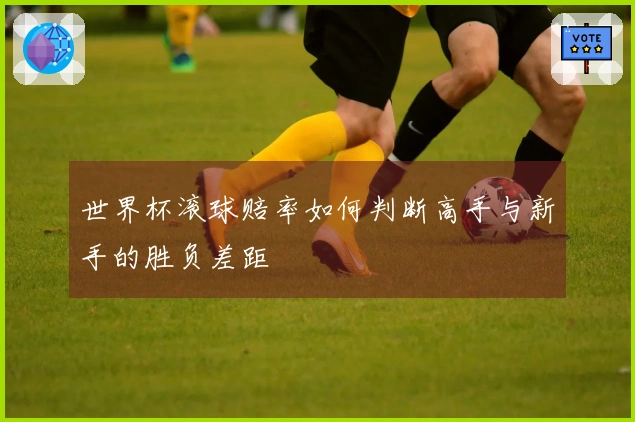世界杯滚球赔率如何判断高手与新手的胜负差距